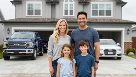 family home two vehicles multicar discount generated with Z-Image